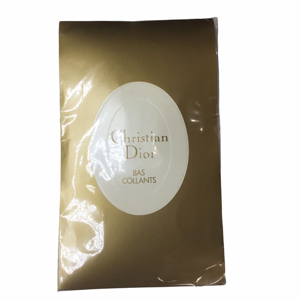 Christian Dior Vintage Nylon Bas-Collants - Size: SL 145 - 165 cm Ivory